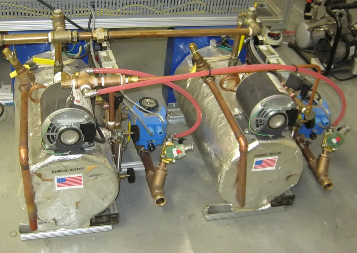 Pair of custom-engineered integral steam generators